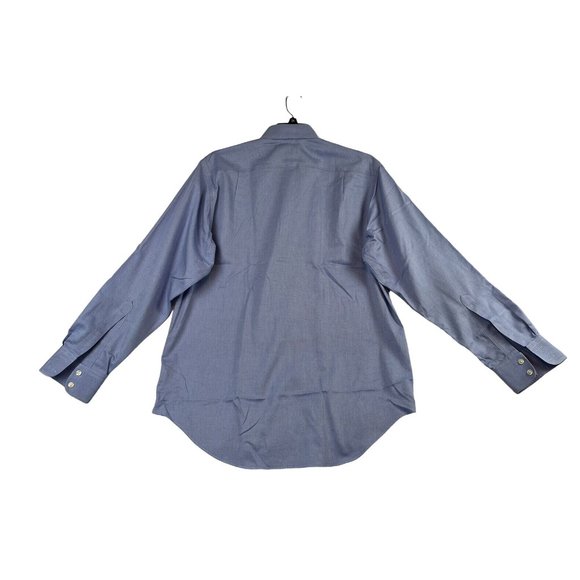 charles tyrwhitt men dress shirt jermyn street london Non Iron Classic Fit Blue - Picture 2 of 7